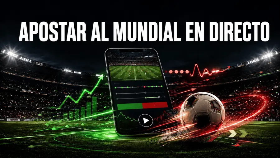 Imagen de las apuestas en vivo de la Copa del Mundo