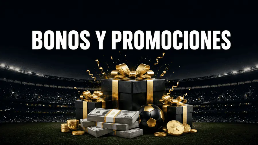 Imagen de bonos y promociones de apuestas para el Mundial